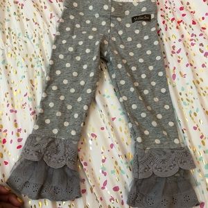 Matilda Jane Two-Tier Polka Dot Pants Sz: 2T
